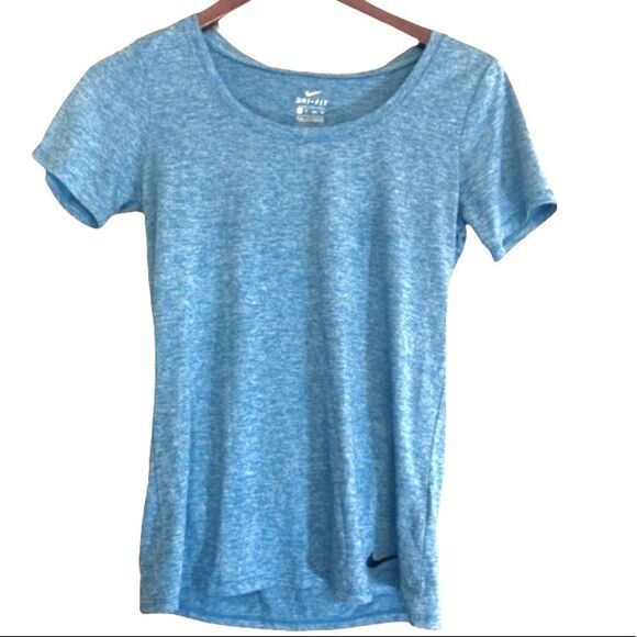 NIKE Women’s Blue Dri-Fit Tee | Size XS - Picture 2 of 7